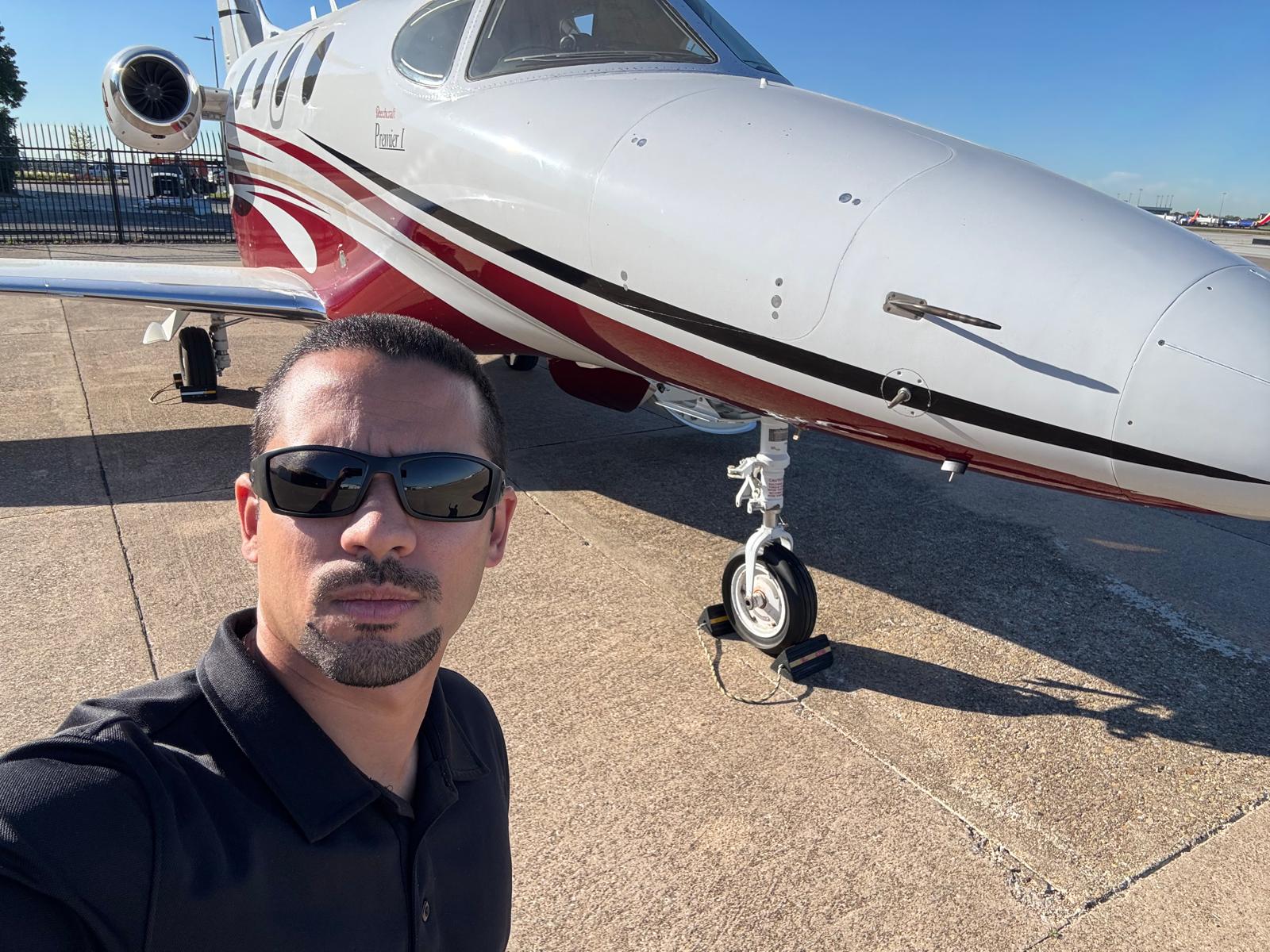 Eli Martinez, founder and professional pilot at EM Flight Services